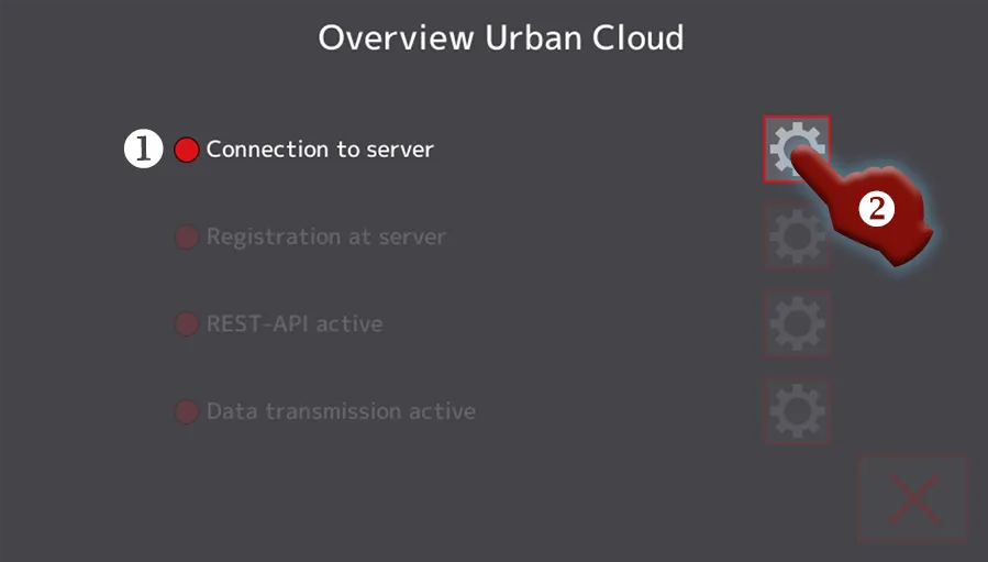 Installation Urban-Cloud, Prüfung Netzwerkverbindung